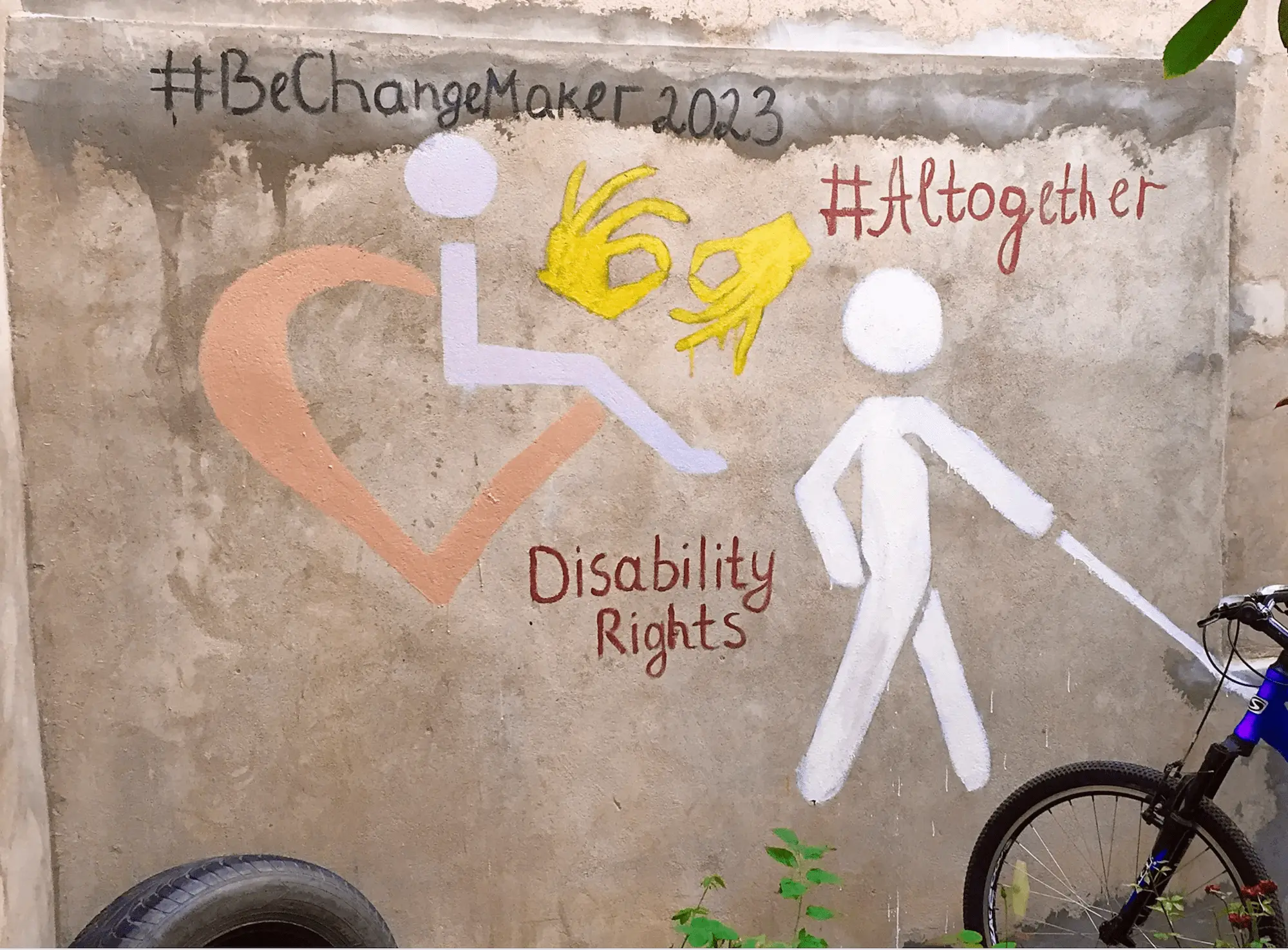Bechangemaker and Altogether graffiti Bechangemaker and Altogether graffiti